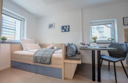 SCHLOSSBERG RESIDENCES - Self Check-In Studios mit Küche am Bodensee & Spieleland - Foto 4