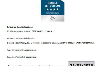 Escale à Saint Wary classé 4 Étoiles - Foto 2