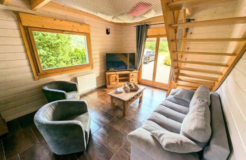 Chalet Sauna jacuzzi 6 personnes - Foto 24