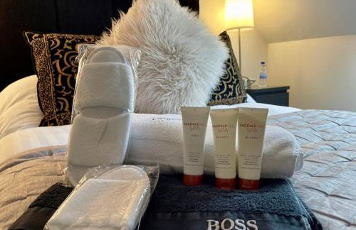 WestLaigh Central Scotland with outdoor BBQ Hut, pets welcome - Foto 25