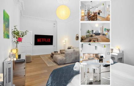 Loftly Kant99 - Zentral - 90m2 - Self Check-In - 300 Mbit - Foto 72