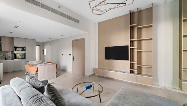 Modern 1BR in the Best Residence of JVC With Pool - Foto 4, Habitación