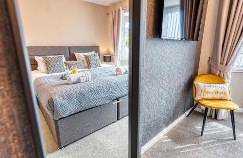 Elegant 5 Bed House - Sleeps 9, Central Solihull, NEC, JLR, HS2, Resorts World, Airport Business and Leisure Stays, - Foto 30