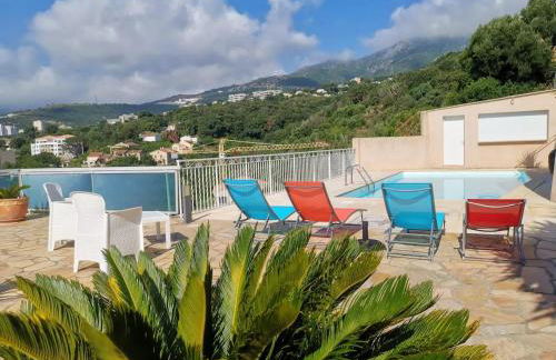 Appartement Vue Mer à Bastia, terrasse et piscine privée. - Photo 36