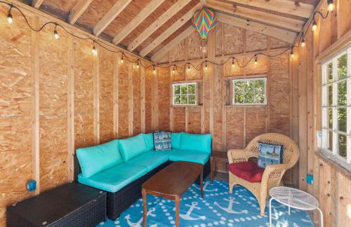 Hot Tub Sauna Ping Pong Table Treehouse and Fire Pit - Foto 32