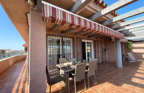 ÁTICO TERRAZA 65m. Playa, piscina, A/C, Wifi - Foto 44