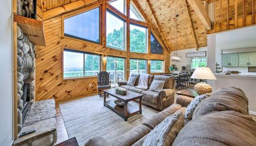 Huge Blairsville Cabin Game Room and Mtn View! - Foto 4