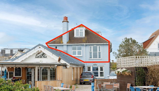 Chic 2-bed Seafront Haven Near Felpham Beach - Foto 2, Habitación