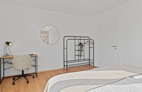 Roomfall Apartment am Kurpark mit TG & Wifi & Balkon - Foto 6
