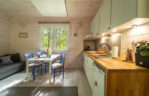 Sosnowy Raj domki nad rzeką Wkrą - Foto 30