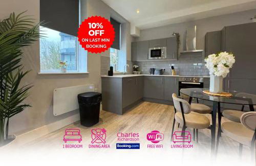 1BR Flat By Charles Richardson ltd Vacation Rental Ideal For Business Relocators Couldson - Foto 1