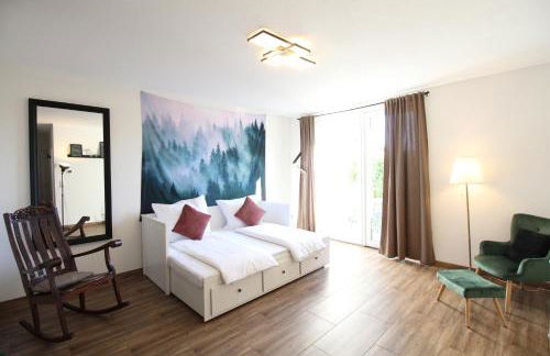 Modernes Apartment - Terrasse und Parkplatz - Foto 22