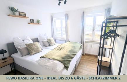 Basilika One, FEWO für bis zu 6 Pers mit 2 Schlafzi, Balkon und Tiefgaragenstellplatz - Foto 5