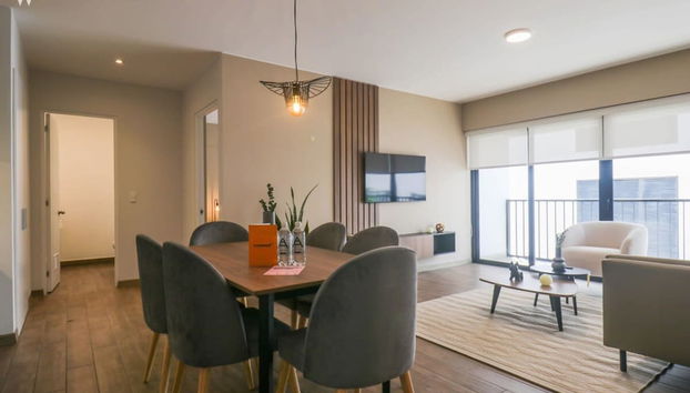 w Homey 2BR in Miraflores - Foto 3, Habitación