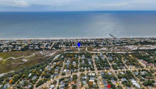 Coastal 3BD Bungalow One Block from Scenic Walkway - Foto 2