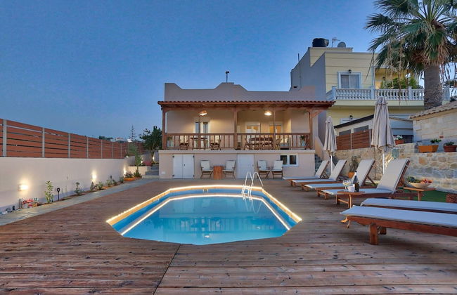 Anacosta Villa w Private Pool Cretan Seaside Gem - Foto 26