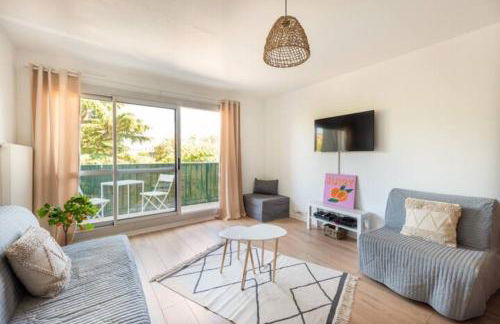 Idéal familles ou pros studio 4 pers à Talence, proche tram et Bordeaux centre - Foto 3