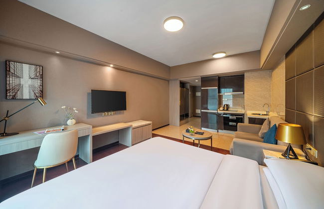 Poltton International Apartment (Foshan Zumiao Lingnan Tiandi Branch) - Foto 14