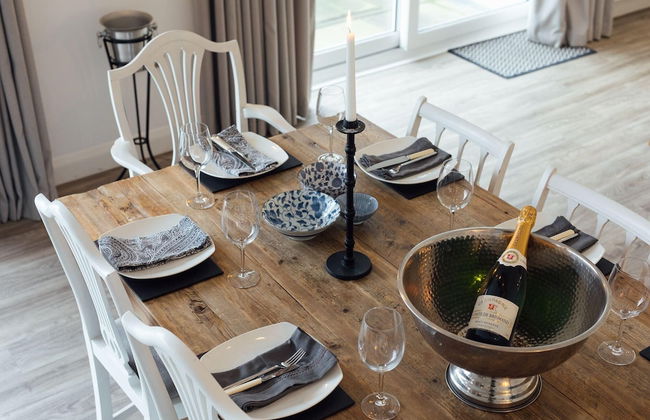 The Hawthorns - Large Luxury Cottage Hot Tub Sea Views - Foto 21