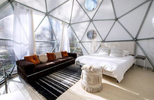 Cozy Unique Dome for a Romantic Glamping Getaway on a Private Farm in Woodridge, New York - Foto 22