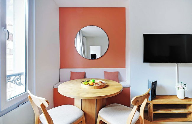 Peaceful Apartment - 1br/4p - Sacre Coeur - Foto 12