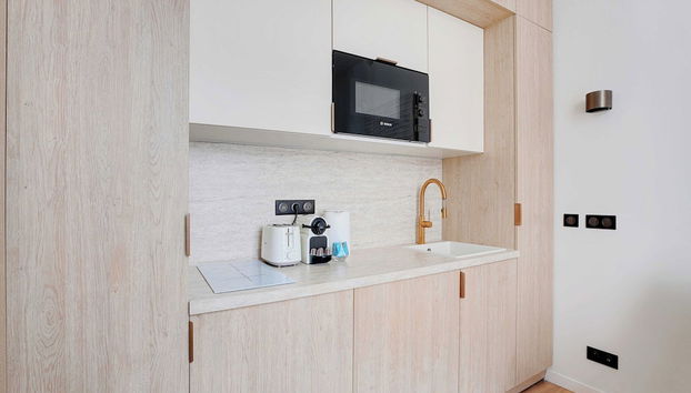 Welcoming Apartment - 1br/4p - Sentier - Foto 5, Cocina privada