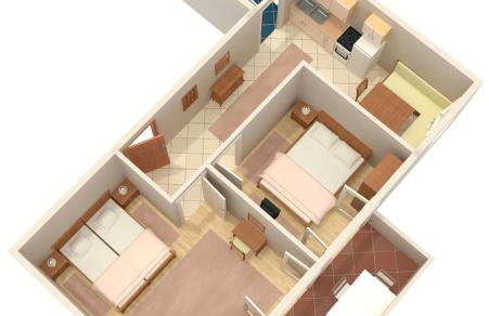 Apartments by the sea Artatore, Losinj - 2509 - Foto 17