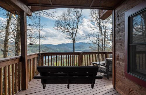 MoonShadow Lakeview Cabin-3 Story Nantahala Lake - Foto 8