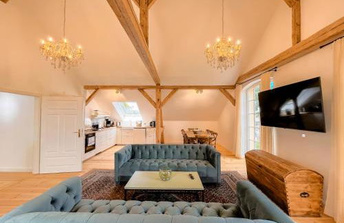 Gutshof in Liepe, 2 hochwertige Ferienwohnungen auf 280 qm, kombinierbar bis 14 Personen - Foto 29