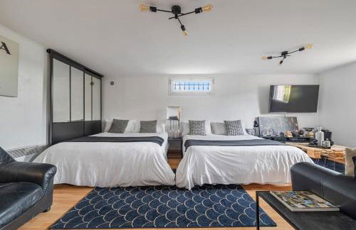 Villa Madiana - "Le Diamant" climatisée, piscine privée chaufffée, Fitness,proche Cannes, Grasse - Foto 40