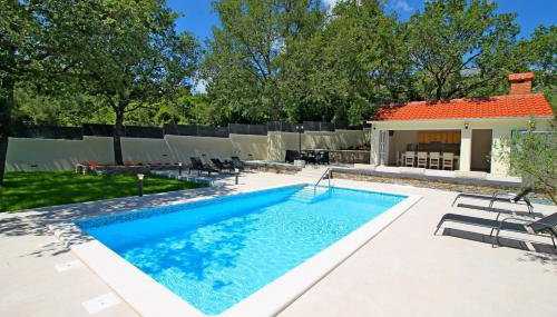 VILLA SKURA private heated pool 32m2, summer kitchen, 4 bedrooms, garden - Foto 3, Garden