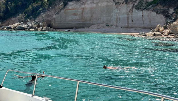 Practice snorkeling in summer