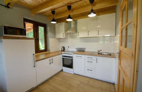 Całoroczny Domek Sosenka 1-5 z 2 sypialniami, aneksem, łazienka i salon - Foto 21
