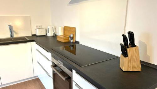 Perfekt für 2! Küche Netflix Terrasse Flughafen - Foto 4, stove