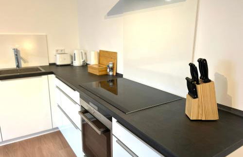 Perfekt für 2! Küche Netflix Terrasse Flughafen - Foto 4