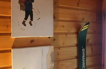 Duplex cosy pour 6 personnes- chalet des Pléiades -, départ skis aux pieds en bordure de piste sans portage - l'autre duplex mitoyen est également à nous - Foto 23