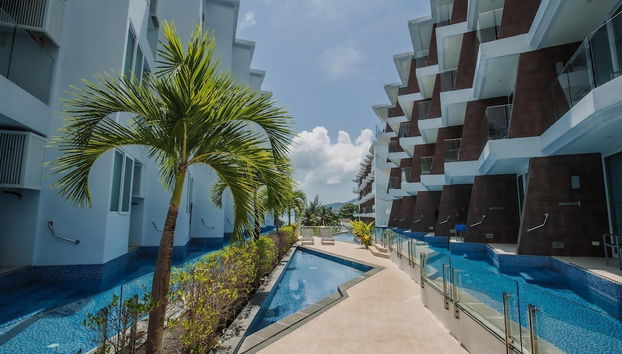 Maroon Studio at the Beachfront - Foto 2, Habitación