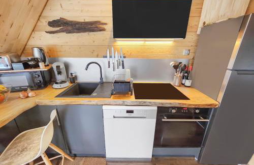 Chalet Cocoon en lisière de forêt, avec grande terrasse, et vue 'waouh' - Foto 51