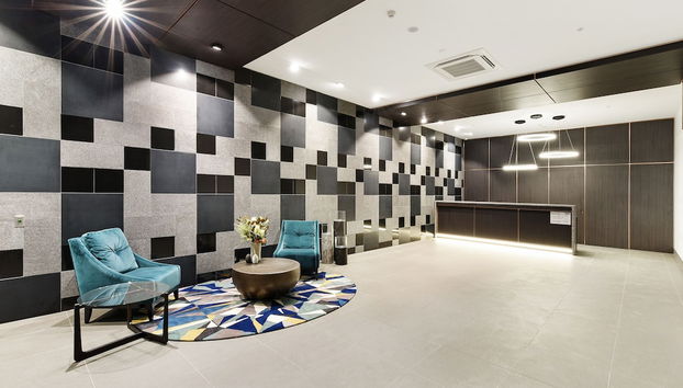 Zona de estar del vestíbulo