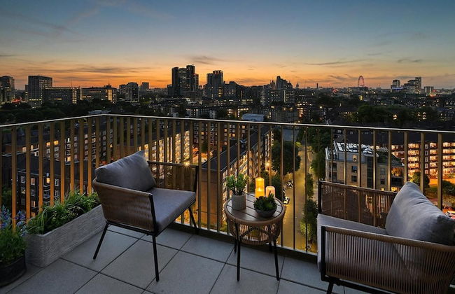 Designer Penthouse Panoramic Views London 2 Beds - Foto 24