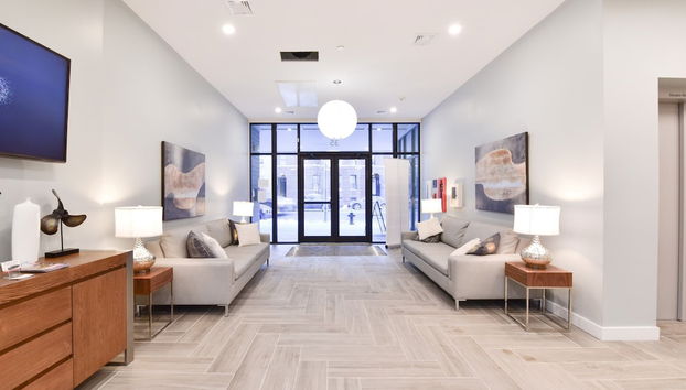 Sala de estar do lobby