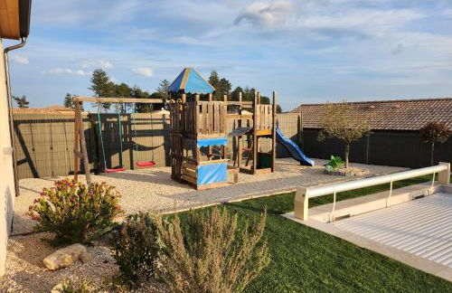 En Ardèche Villa de vacances l'Olympe climatisée avec sa piscine privée et chauffée - Foto 6