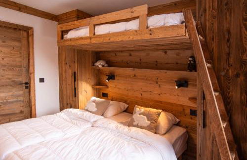 Arcs 1950 Appartement Luxe type chalet 5 à 7 personnes Vue imprenable sur le Montblanc skis aux pieds - Photo 35