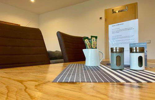 STADTOASE moderne Wohnungen mit Balkon, Komfort und Ruhe, Für Monteure geeignet, Free WiFi - Foto 17