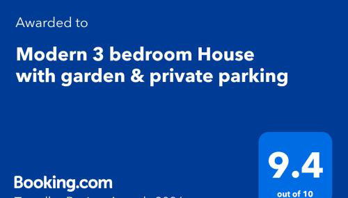 Modern 3 bedroom House with garden & private parking - Foto 3