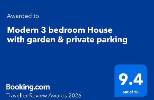 Modern 3 bedroom House with garden & private parking - Foto 3