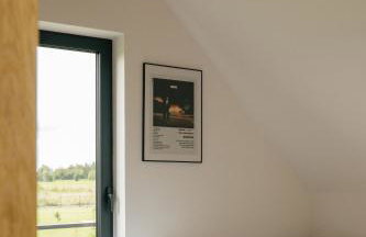 Rumiane pola - stodoła na Mazurach z widokiem na jezioro - Foto 16