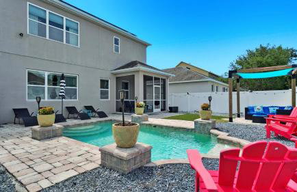 Poolside Tampa Stay- Game Room & Glam Room- Pool- Darts- Pool Table- Next to MacDill AFB - Foto 26