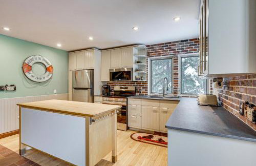 Private Peninsula! Laurel Lake Retreat with 3 Piers - Foto 9