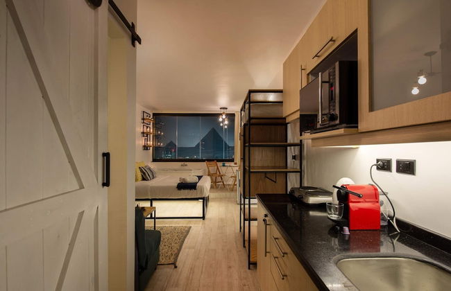 Jacuzzi Studio @ The Pyramids Free Airport Pickup - Foto 6